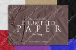 260 Crumpled Paper Textures