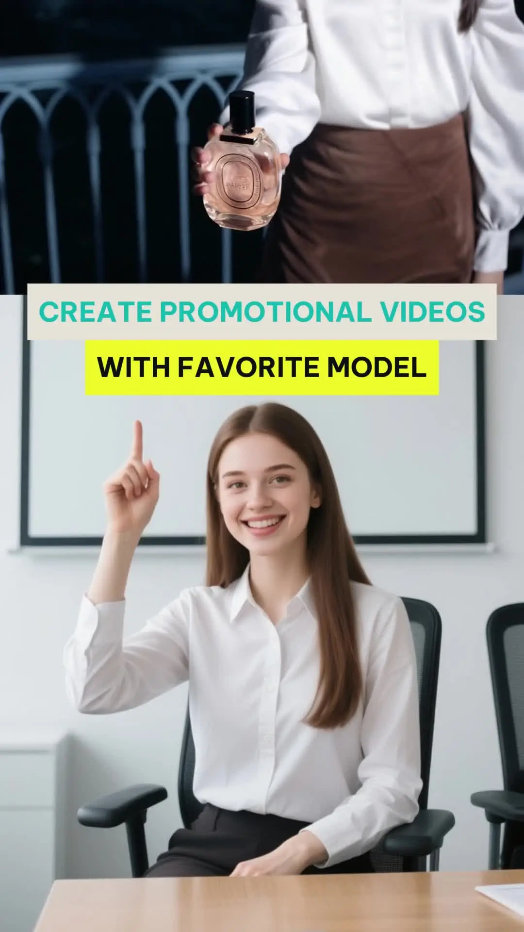 Create promotional videos with models