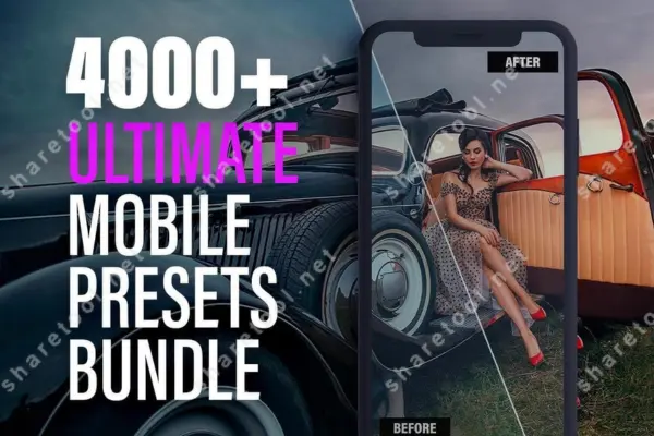 4000 Ultimate Mobile Lightroom Presets Bundle